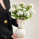 Vase Blanc élégant Pour Embellir Votre Intérieur