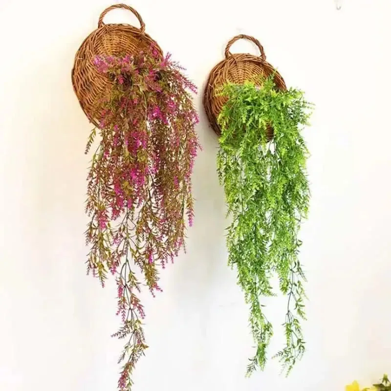 Vase En Osier Pour Panier Mural Décoratif